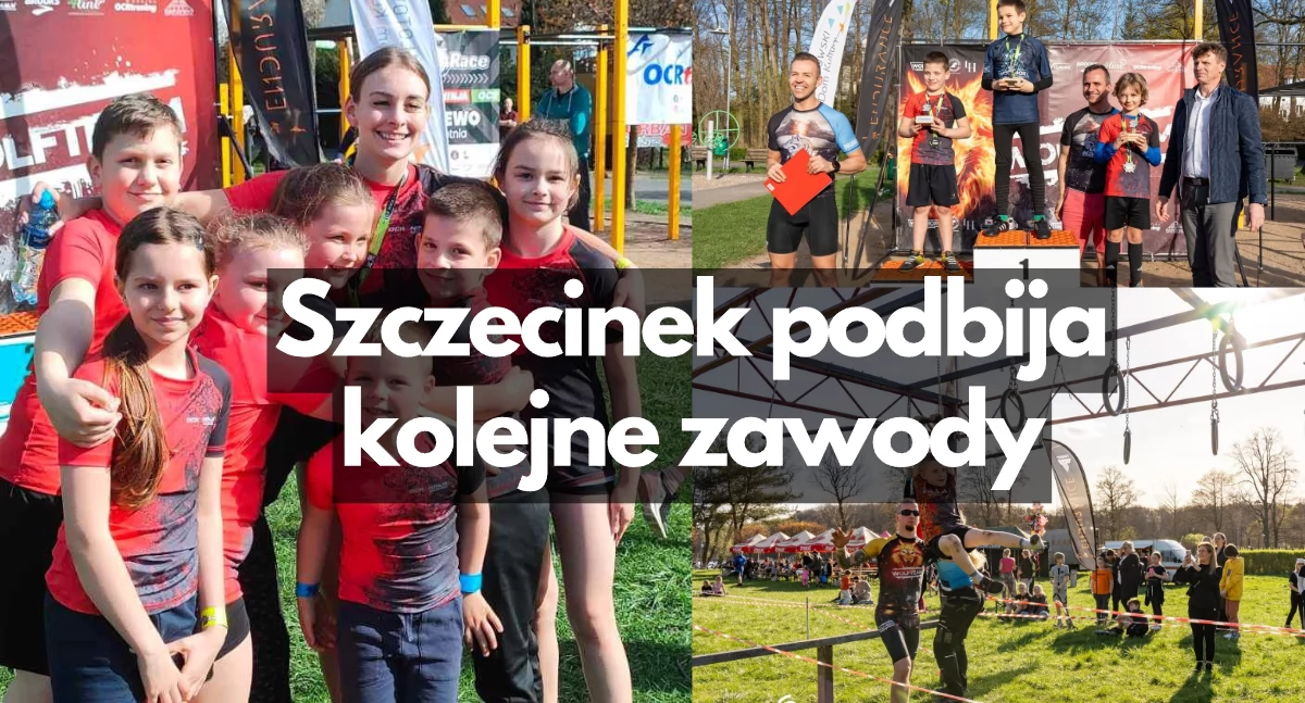 Mnóstwo medali OCR&Ninja Szczecinek!
