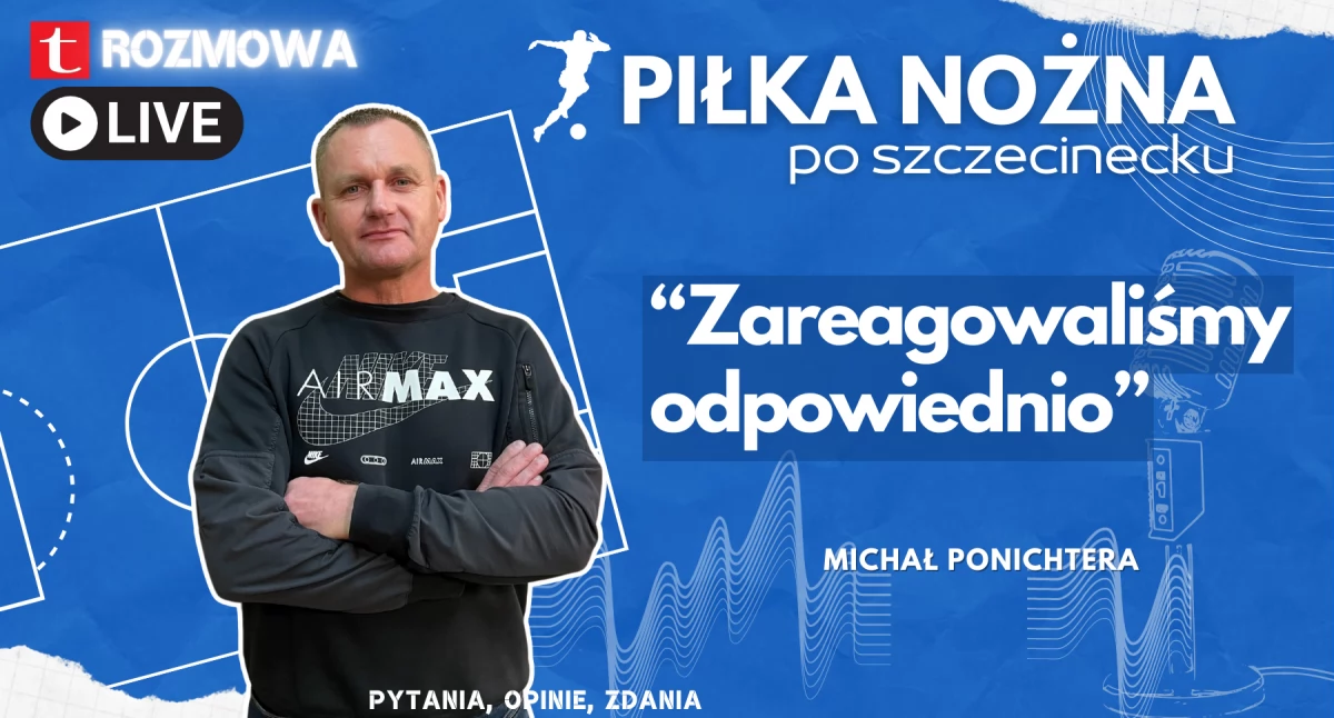 Michał Ponichtera po meczu z Perłą Dygowo: „To my piłkarsko wyglądaliśmy lepiej”