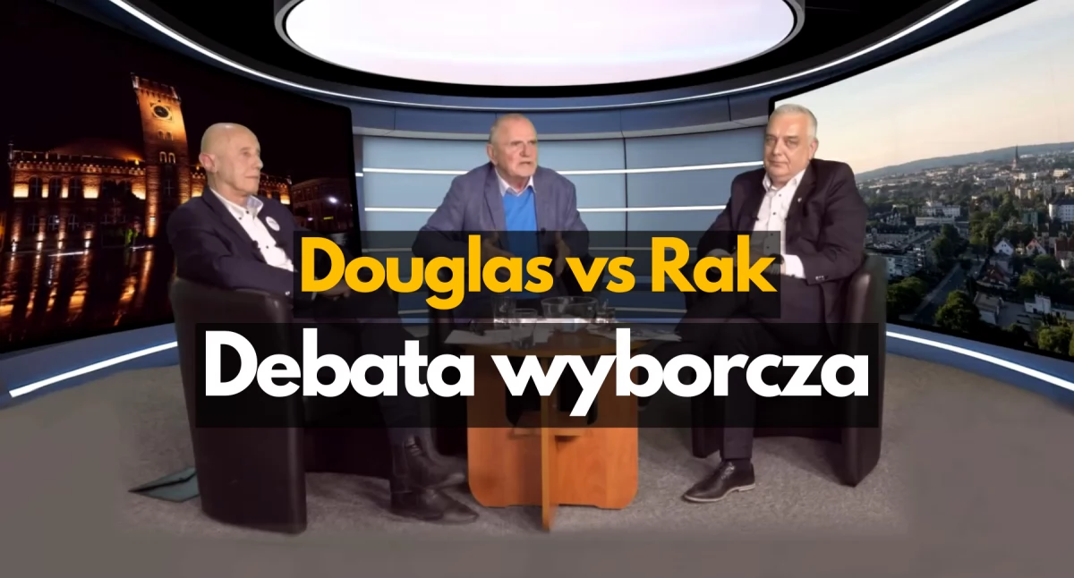 Debata wyborcza. Daniel Rak, Jerzy Hardie-Douglas