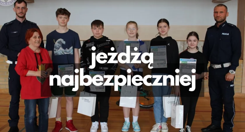 Miejscy mistrzowie bezpieczeństwa na rowerach