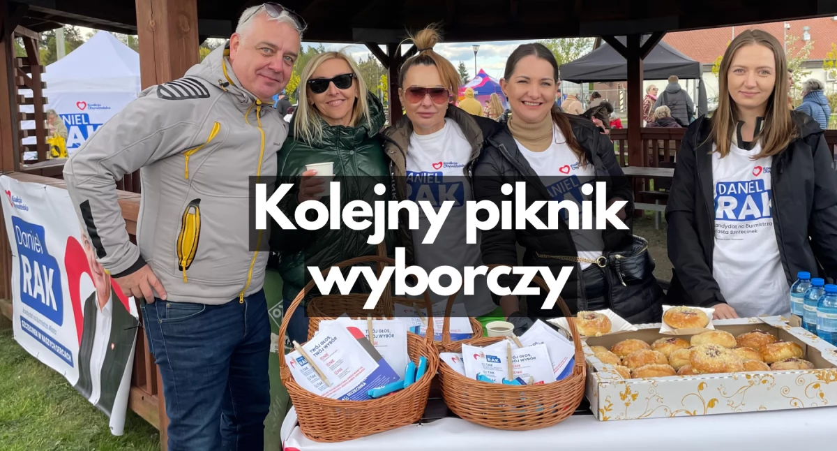 Piknik dzień w dzień. Wyborcze jedzenie za darmo