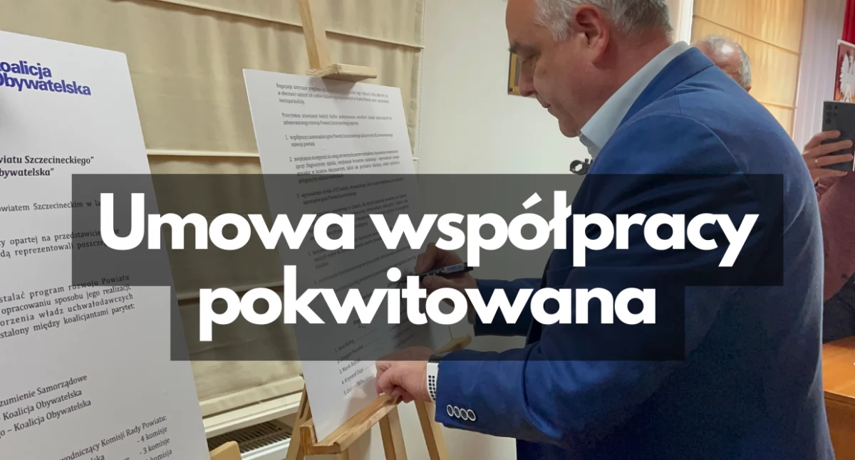 Podpisanie wielkich kart. Koalicja powiatowa już gotowa