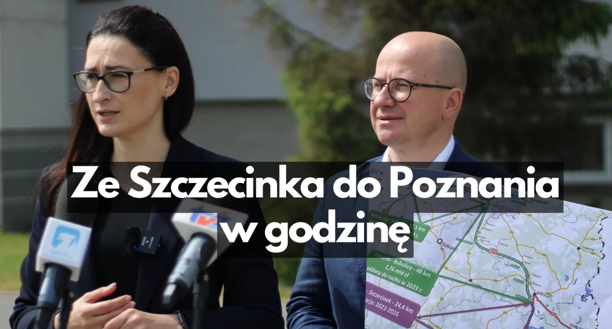 Do Poznania w godzinę? Może trochę więcej, ale idzie dobrze