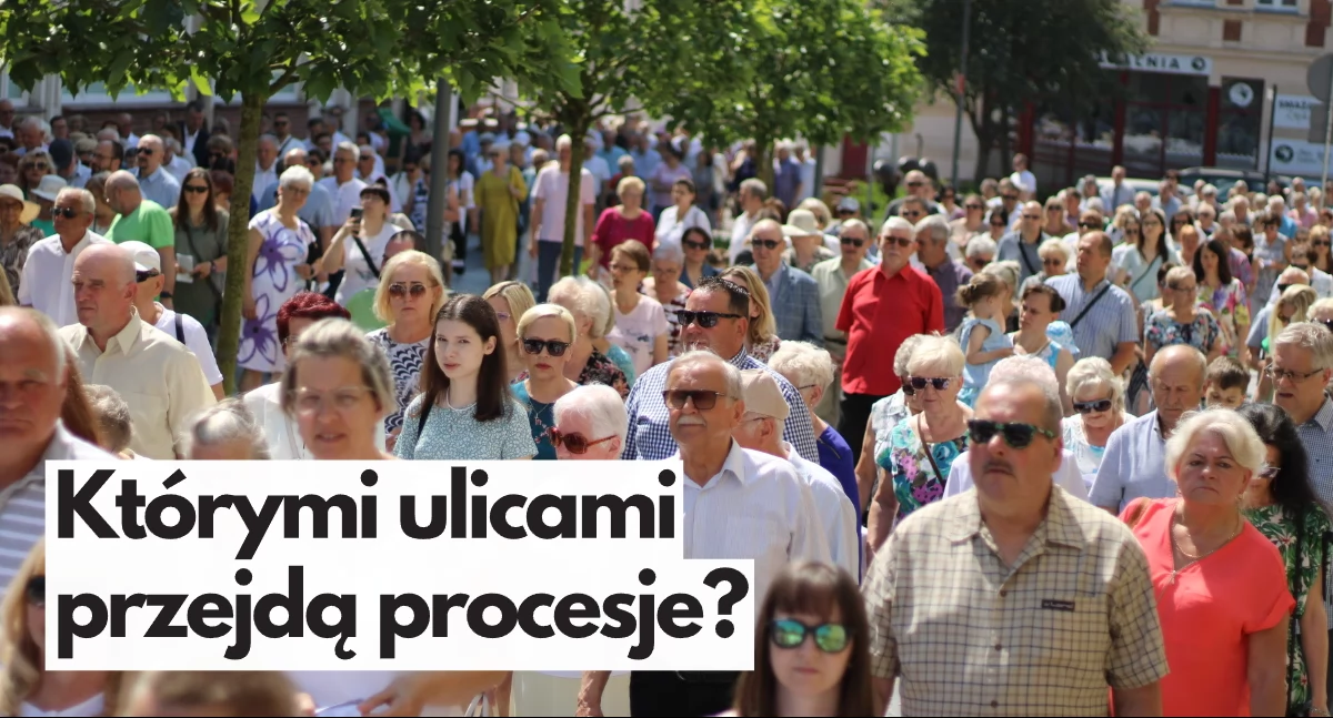 Boże Ciało w Szczecinku. Którymi ulicami przejdą procesje?