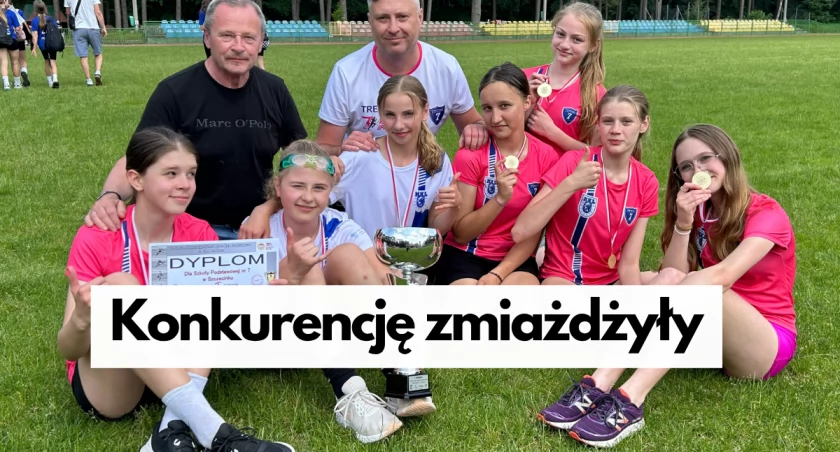Również w sporcie jesteśmy dobrzy. Uczniowie prą naprzód
