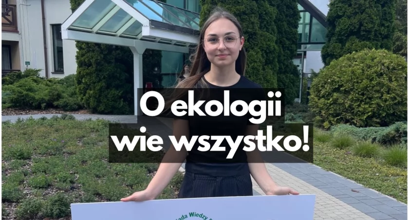 Amelia z I LO finalistką Olimpiady Wiedzy Ekologicznej!