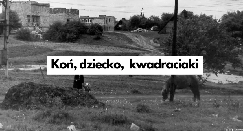 Uliczka na końcu miasta. Tam, obok torów