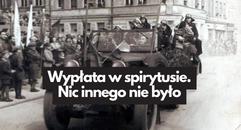 Strażacy w niemieckich mundurach