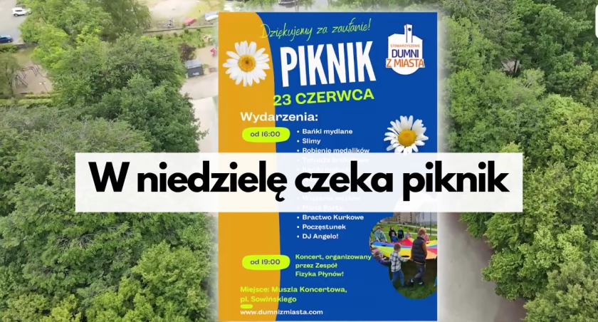 Dumni z Miasta zapraszają na piknik rodzinny