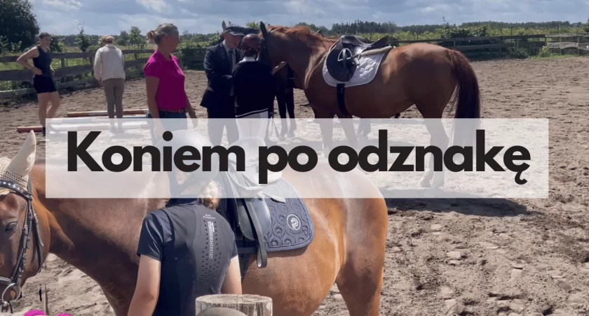 Koniem po pierwszą odznakę. Potem już czeka świat