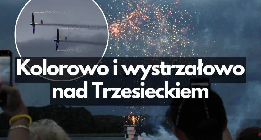 Pokaz szybowców na zakończenie Festiwalu Balonowego