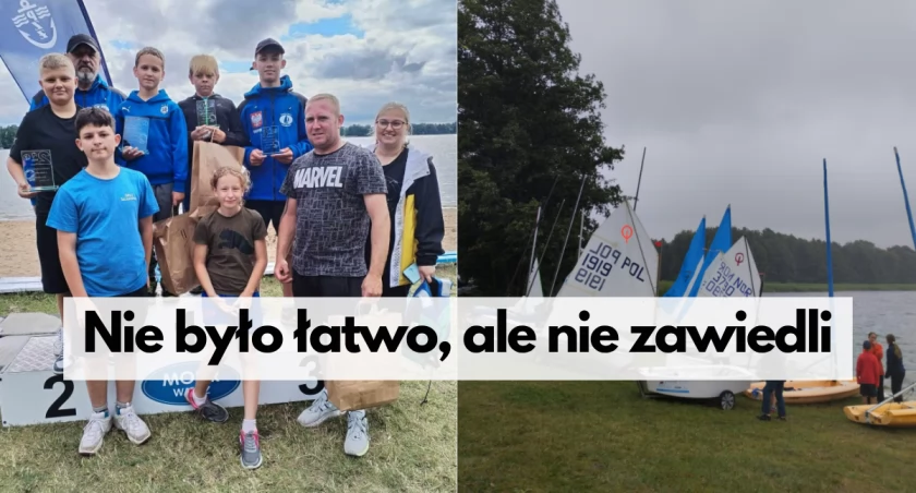 Nie było łatwo, ale dali radę. Żeglarze ŻMKS Orlę