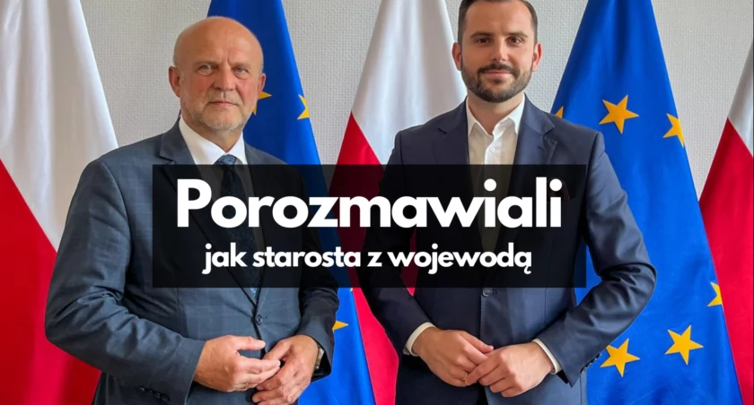 Porozmawiali jak starosta z wojewodą