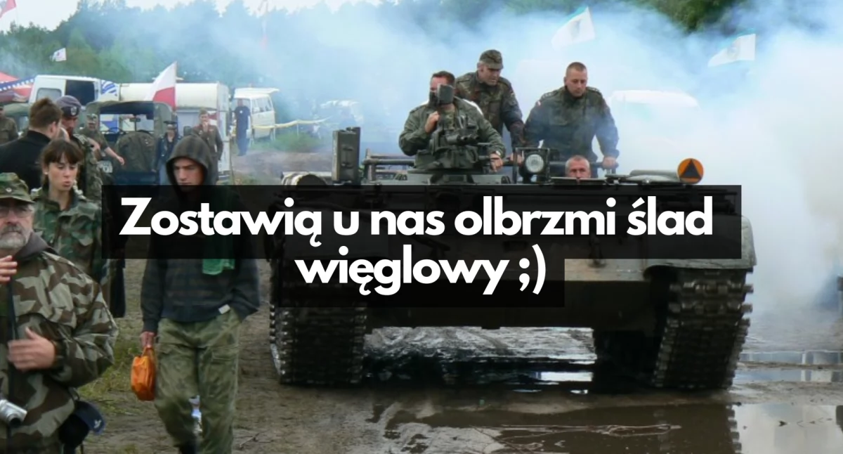 Wojskowa kolumna wjedzie na os. Zachód