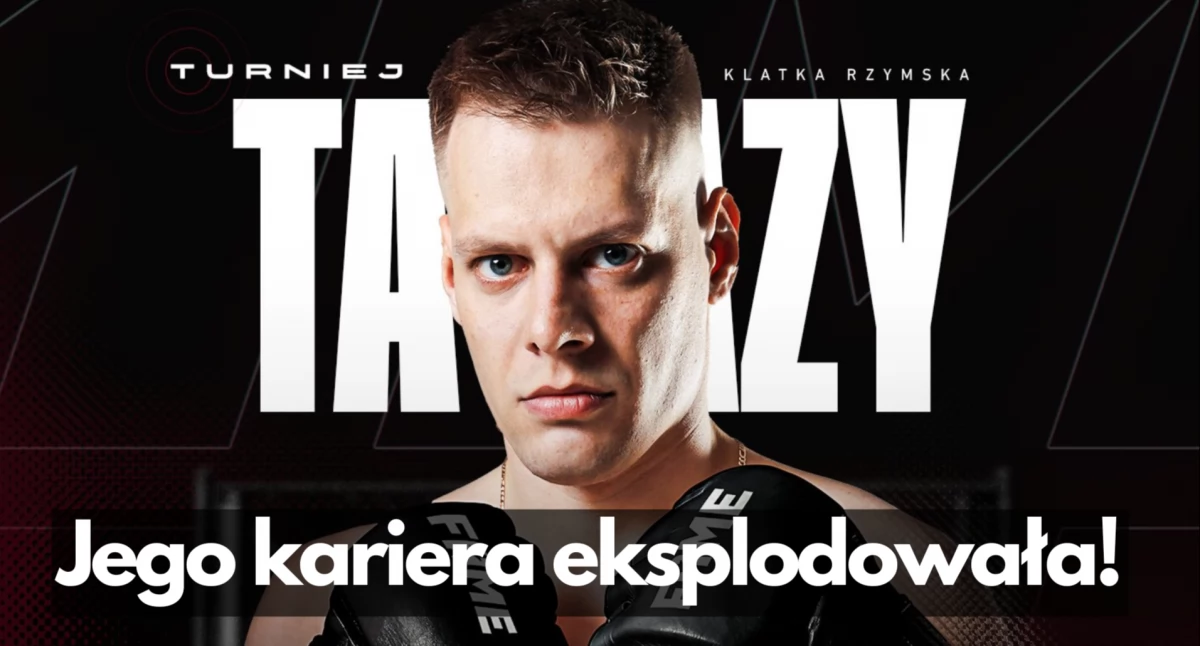 „Taazy” na FAME MMA. Zawalczy o milion złotych!