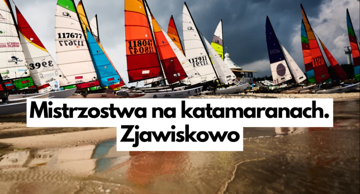 Mistrzostwa na katamaranach. Szczecinek wysoko