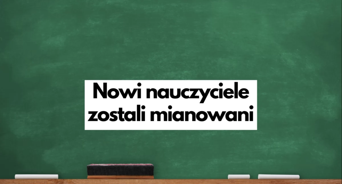Na dobre rozpoczęli ścieżkę zawodową. Nowi mianowani nauczyciele