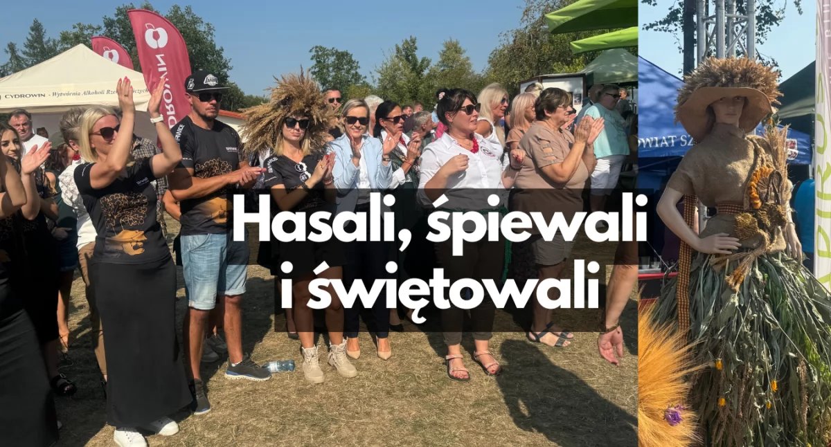 Dożynkowe hulanki przy świetnej pogodzie!