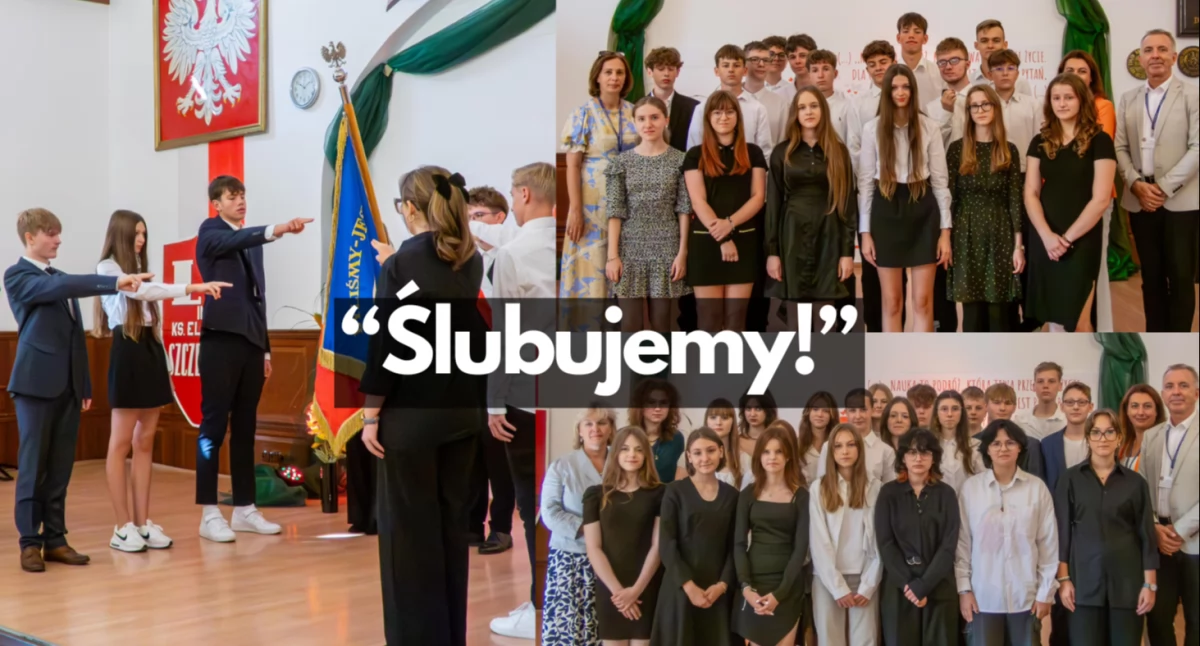 Ślubowanie klas pierwszych I LO