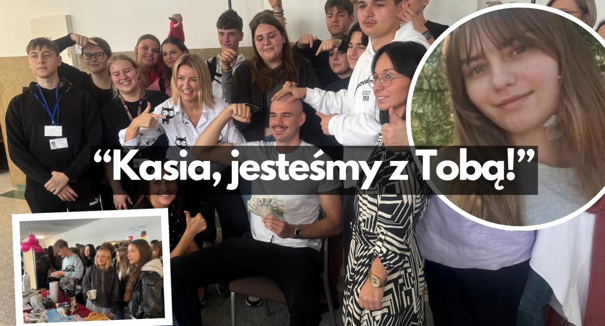 Nie zostawią Kasi samej z chorobą. Uczniowie ZS1 i ich akcja charytatywna 