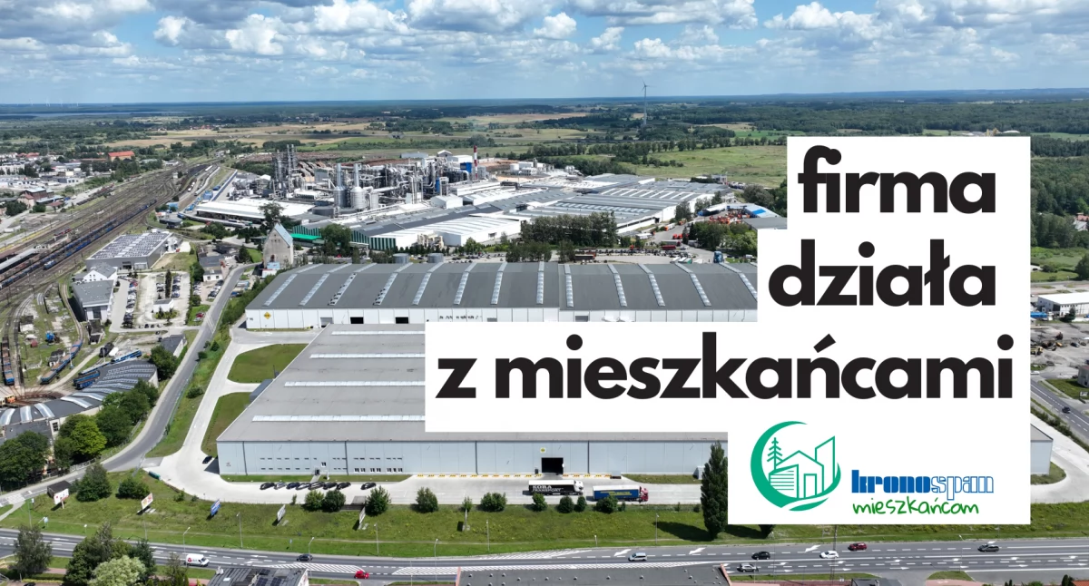 Kronospan działa z mieszkańcami. Bo chodzi o coś więcej, niż samą pracę