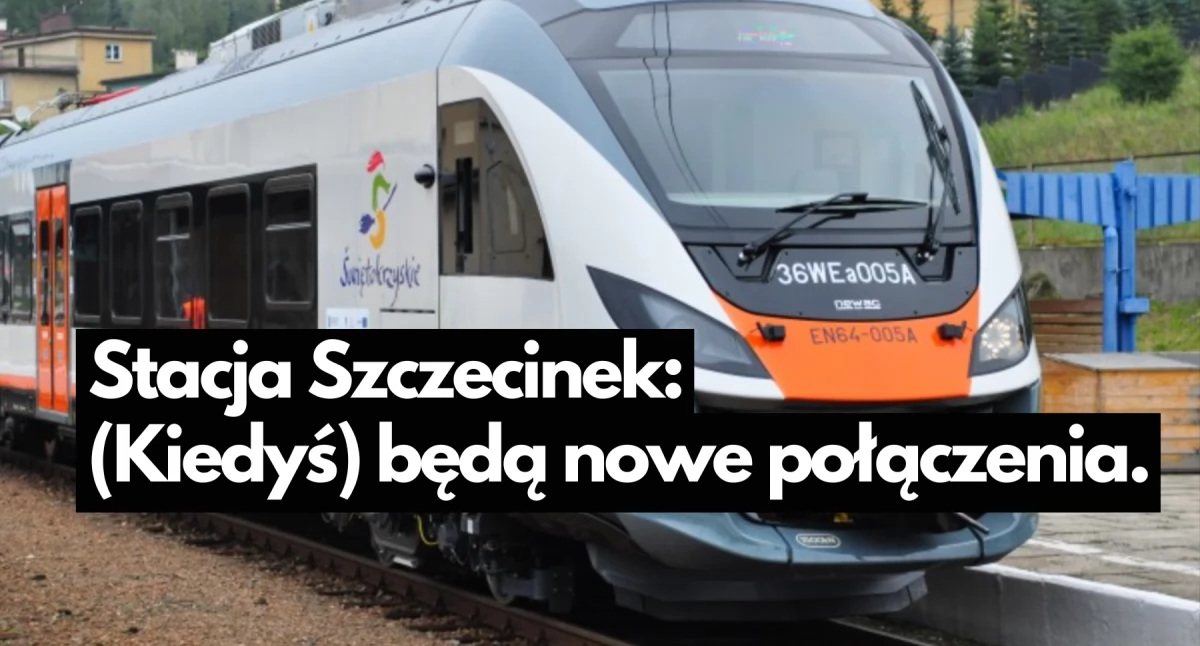 Stacja Szczecinek. Nowe pociągi dalekobieżne