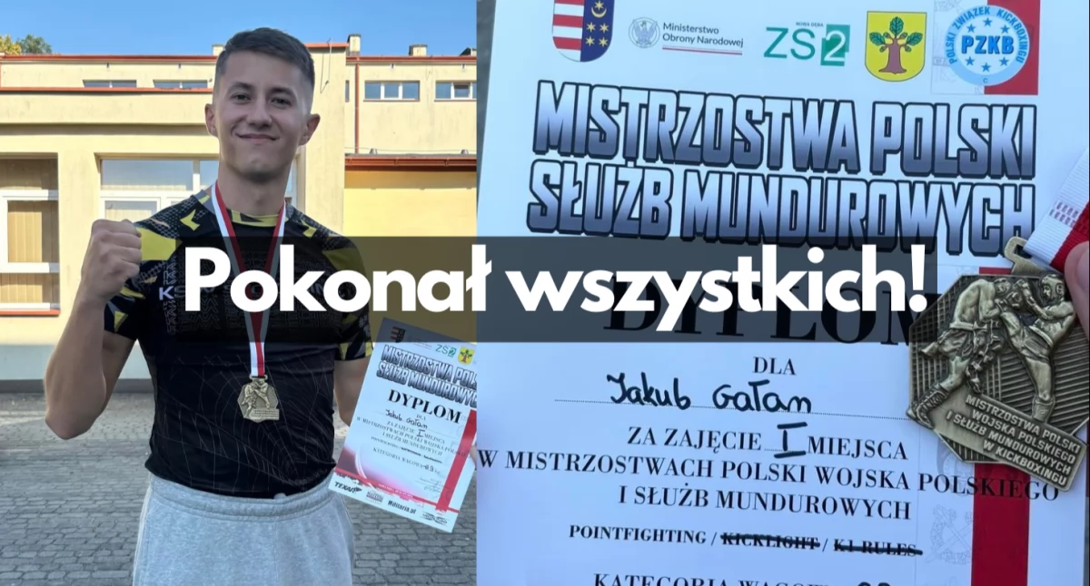 Żołnierz z KSW Szczecinek mistrzem Polski!