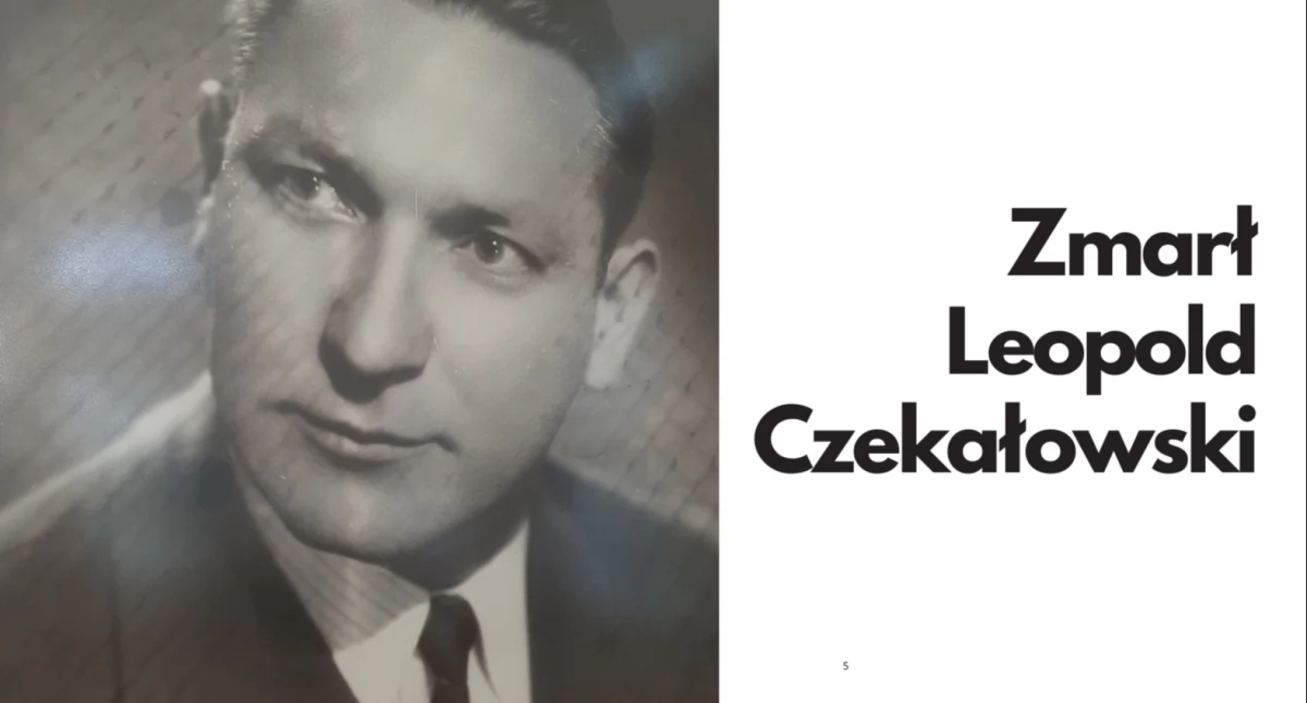 Zmarł Leopold Czekałowski