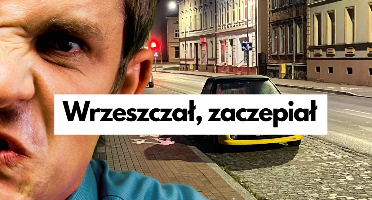 Krzyczał, zaczepiał i „zachowywał się nietypowo”