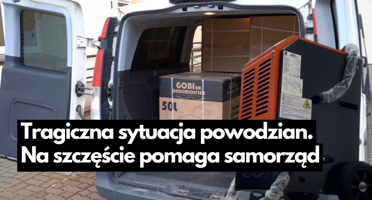 Ktoś musi im pomóc. Do Międzylesia trafiły osuszacze