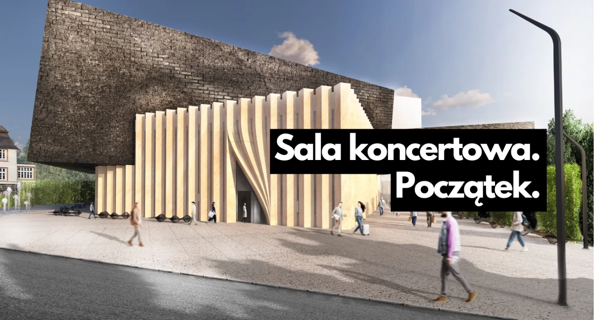 Burmistrz palca obciąć nie da. Nowa sala koncertowa, początek