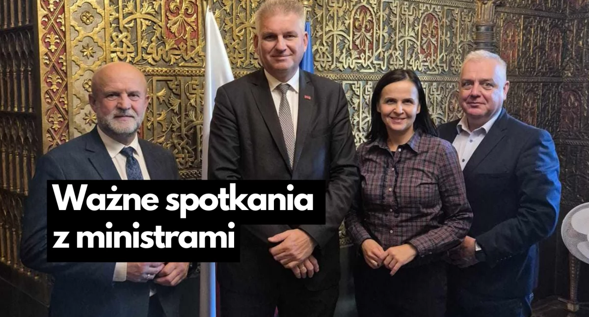 Ważne rozmowy w stolicy: przyszłość zdrowia i sportu w powiecie szczecineckim