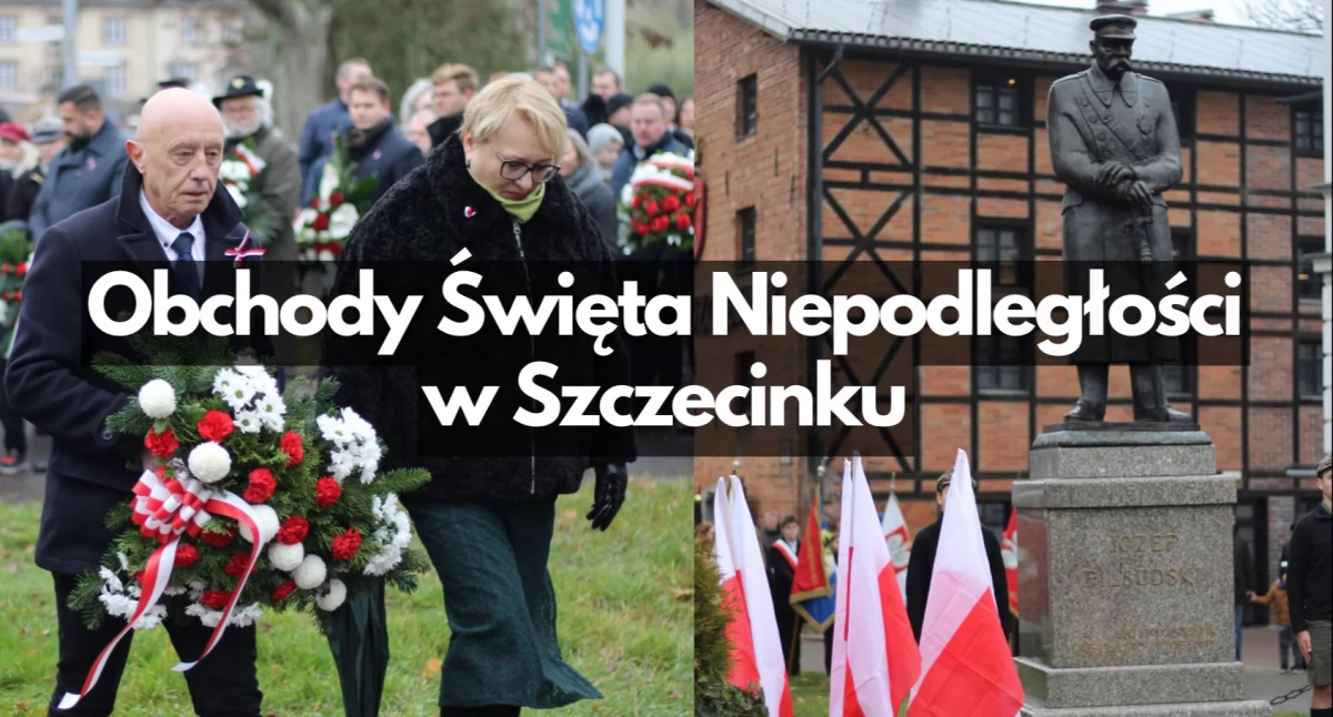Niech żyje Niepodległa! Uroczystości w Szczecinku