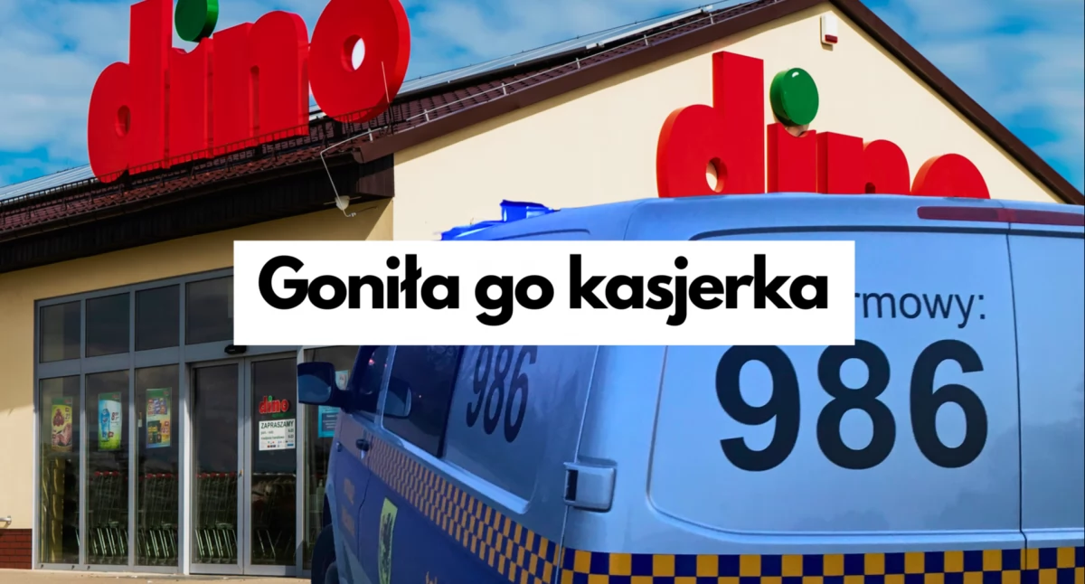 Szybka akcja w markecie. Złodziej przechwycony „w locie”