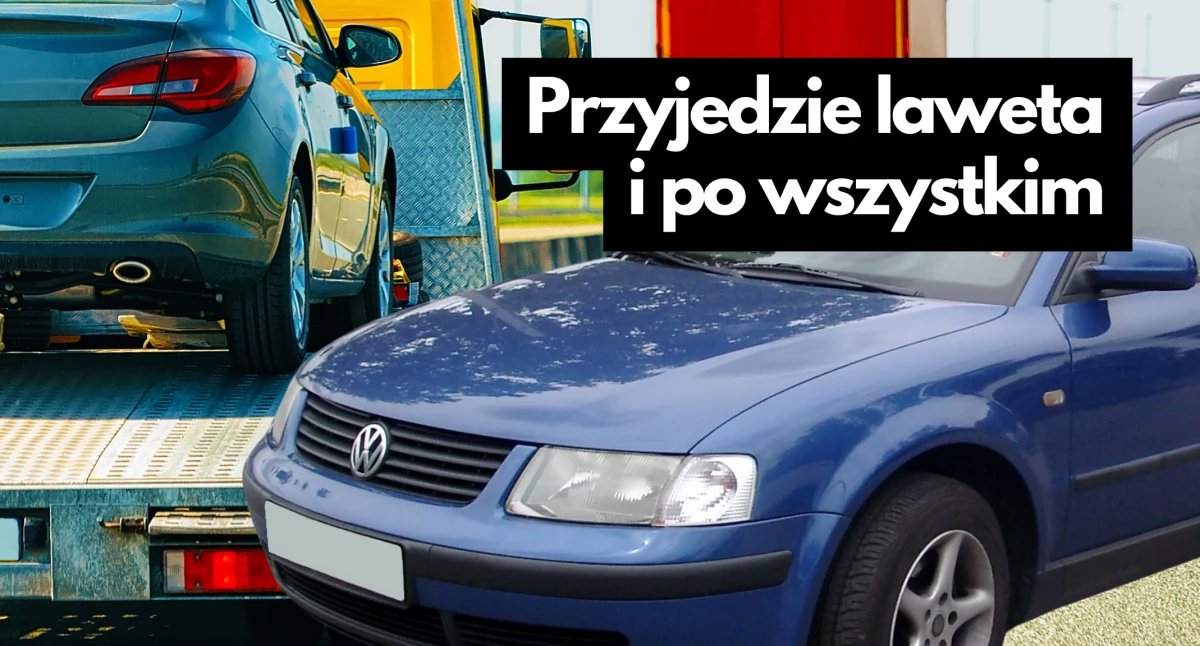 Uszkodzony VW albo poduszkowiec? Nie zostawiaj na parkingu zbyt długo