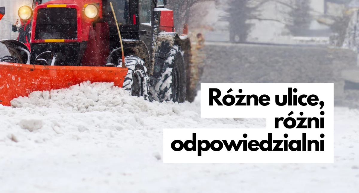 Uwaga. Nie wszystkie drogi odśnieża PGK