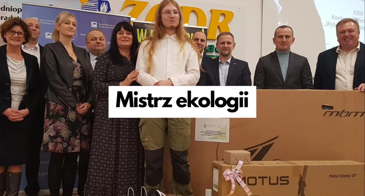 Uczeń ze Szczecinka najlepszy w ekologii! Sukces w prestiżowym konkursie