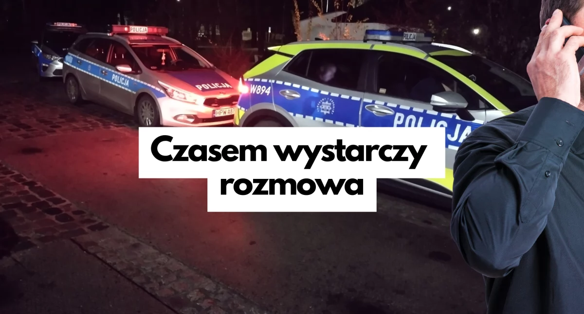 Do samobójstwa nie doszło. Wystarczyła skuteczna rozmowa