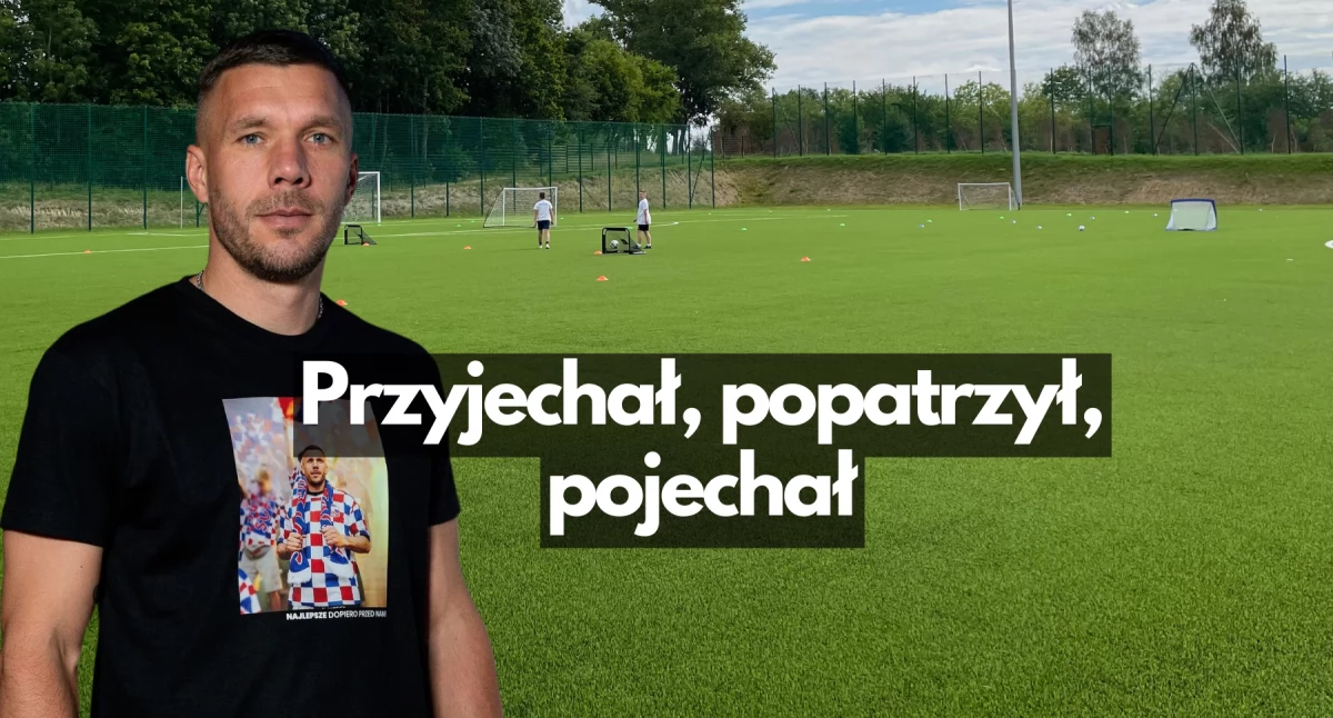 Lukas Podolski w Szczecinku. Co tu robił mistrz świata?