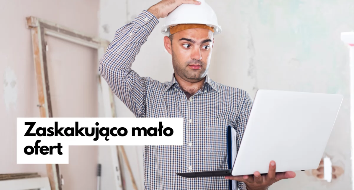 Praca nie dla każdego, w dodatku mało ofert