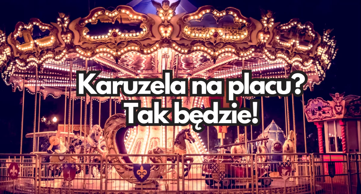 Karuzela wenecka, darmowe choinki i śpiew. Jarmark Bożonarodzeniowy