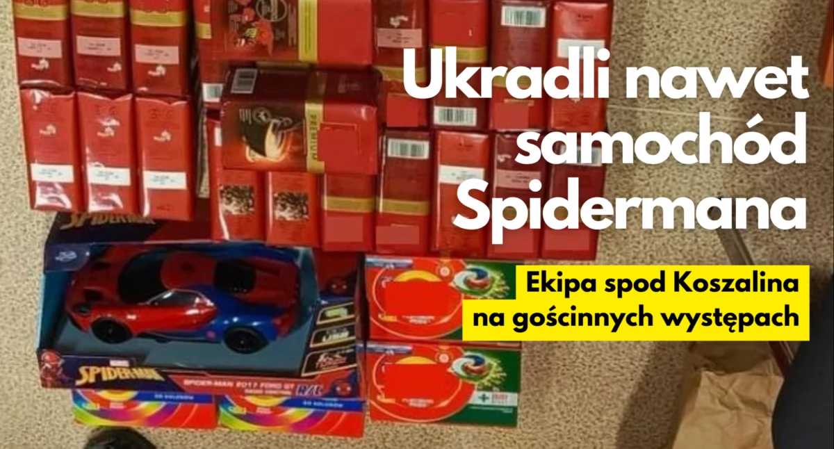 Znajoma twarz złodzieja. Nie dążył uciec, koledzy też