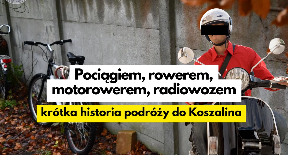 Miły złodziej. Ukradł rower i zostawił temu, komu ukradł motorower. A w ogóle to jeszcze inaczej