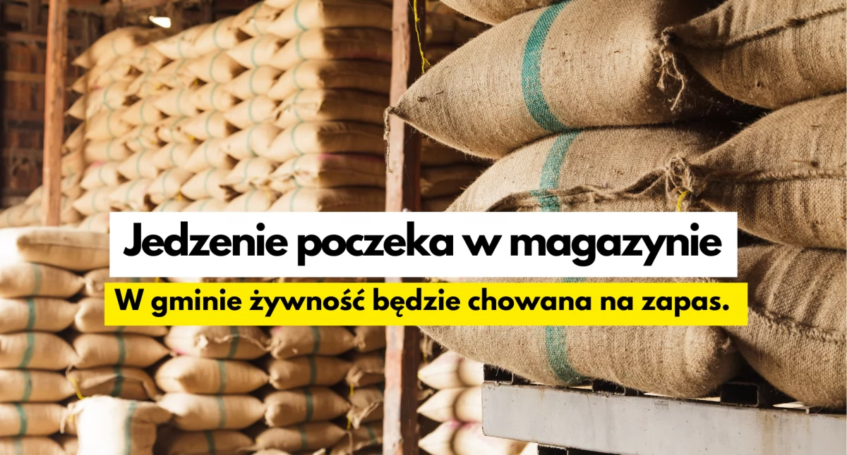 Jedzenia ma wystarczyć na tydzień. Poczęstuje Gmina Szczecinek