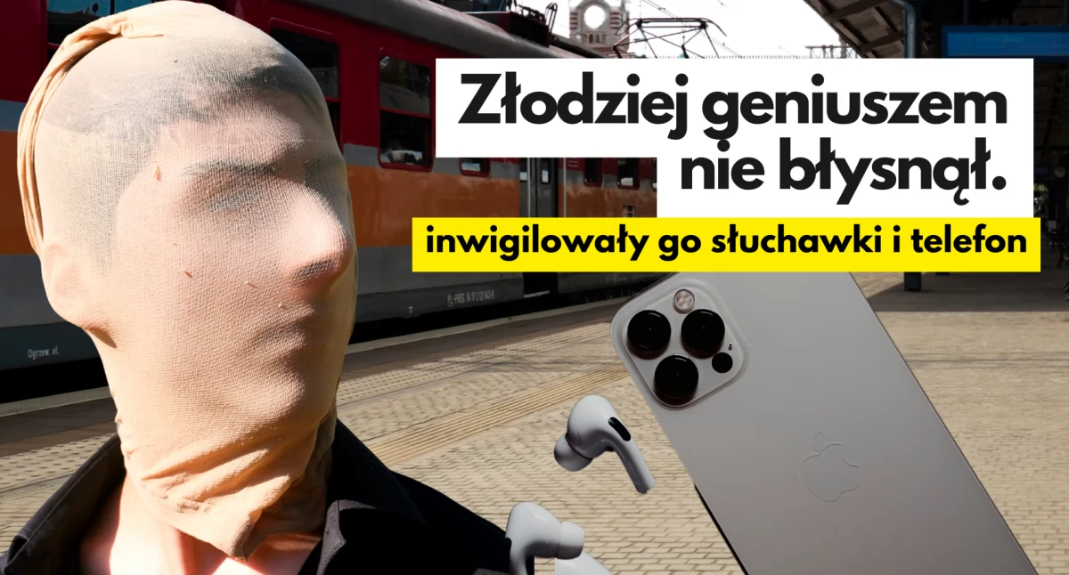 Naiwny ukradł AirPodsy. Dopadła go technologia 