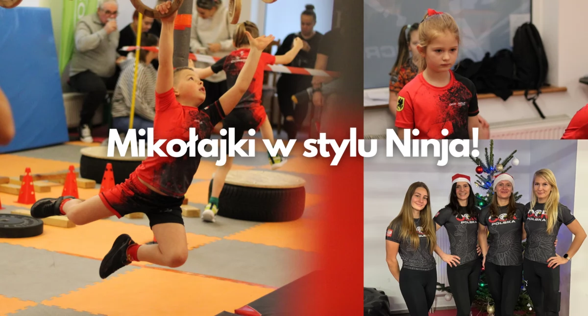Mikołajkowy Turniej Ninja. Rywalizacja, zabawa i prezenty