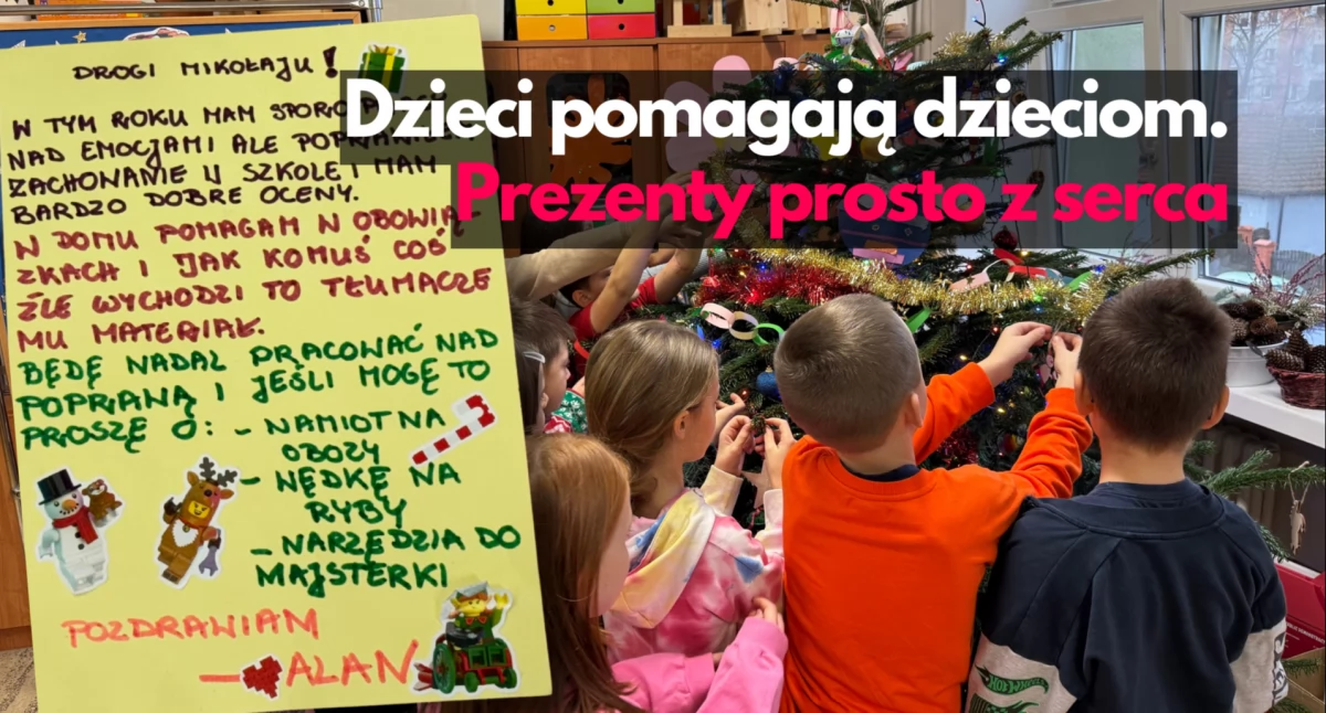 Dzieci SP 4 spełniają marzenia z listów do Mikołaja