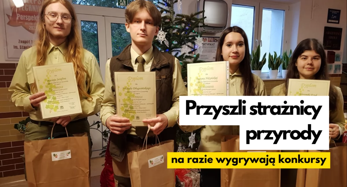 Podwójne złoto za wiedzę o przyrodzie 
