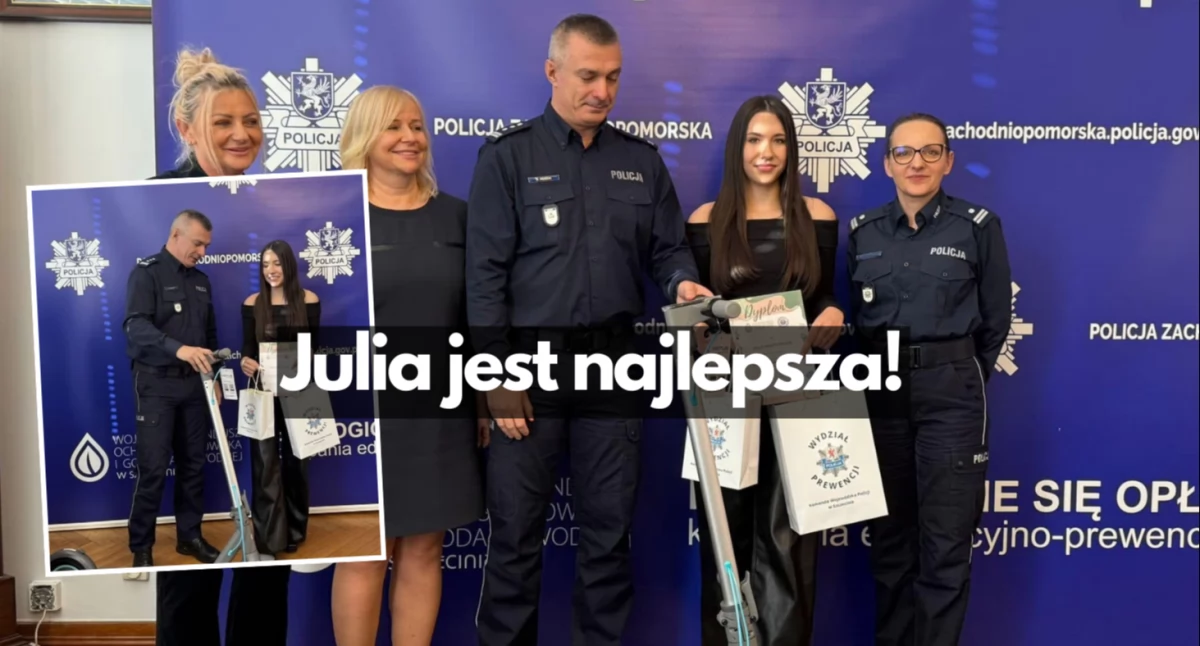 Julia z I LO wygrywa konkurs ekologiczny