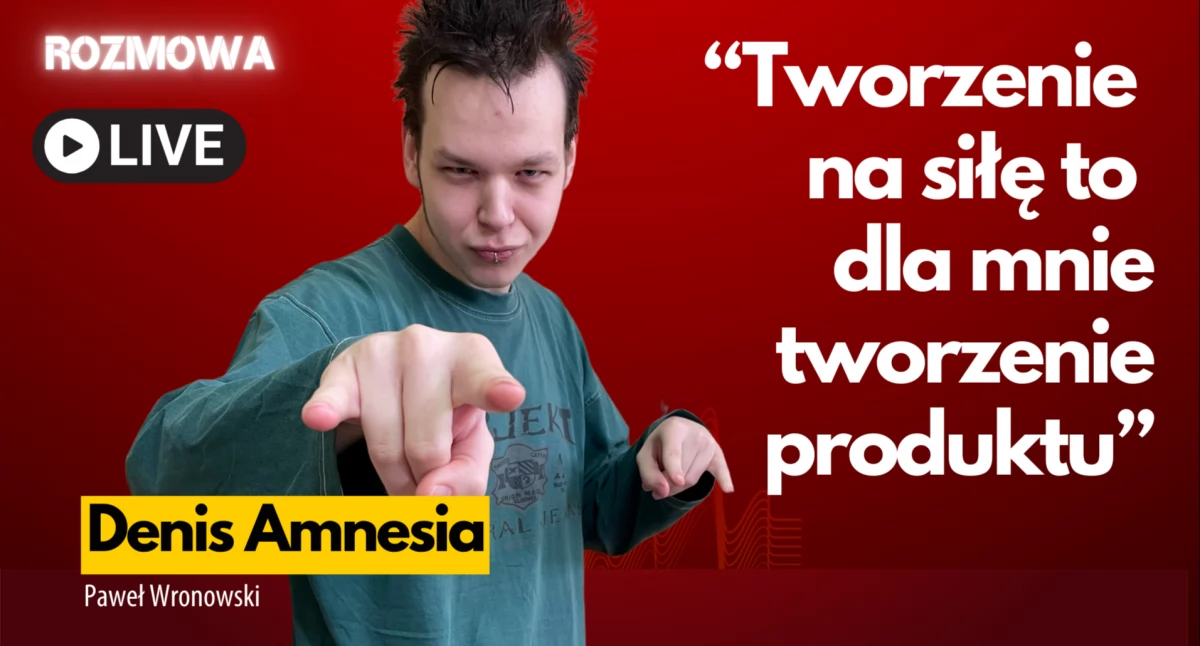 Denis Amnesia. Muzyczna, osobista szczerość